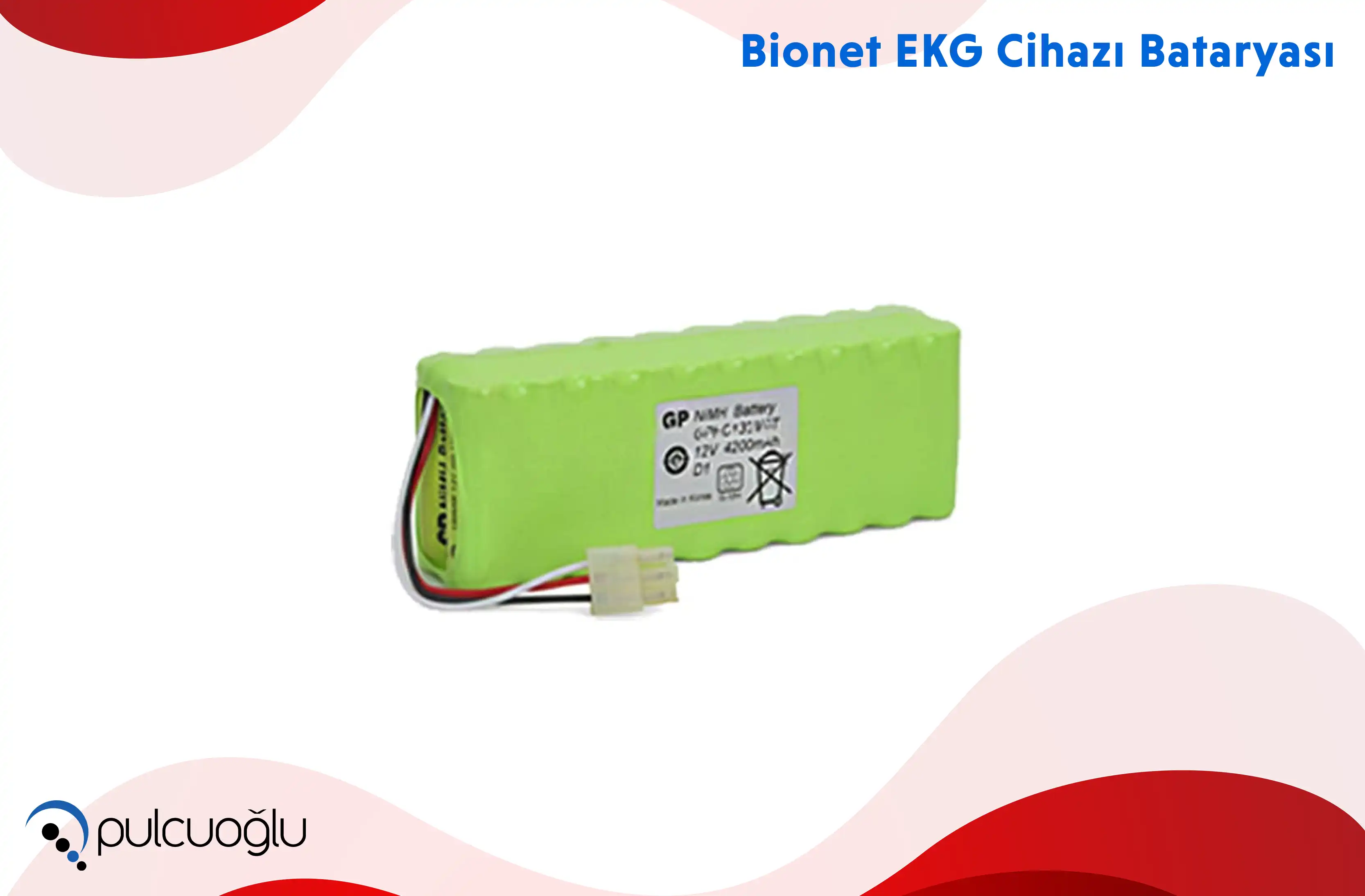 Bionet EKG Cihazı Bataryası